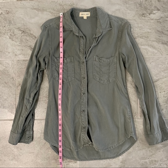 Anthropologie Cloth & Stone Luna Top - VGUC - Picture 6 of 8